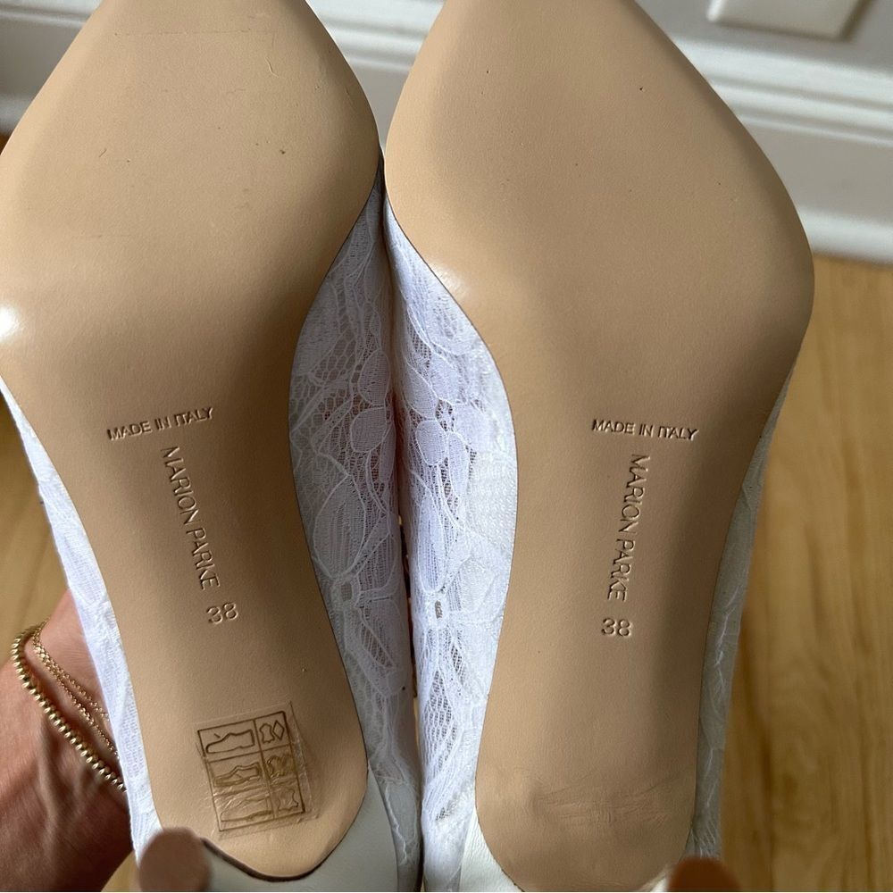 MARION PARKE Eleanor 85 Pointed Toe Pumps - Picture 7 of 12